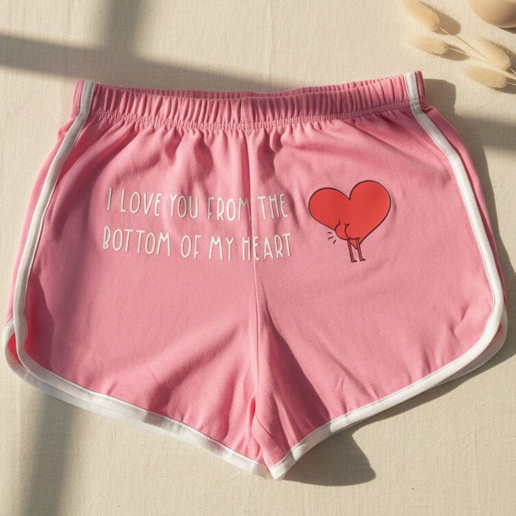 Women hot shorts - Heart - Etba3lly