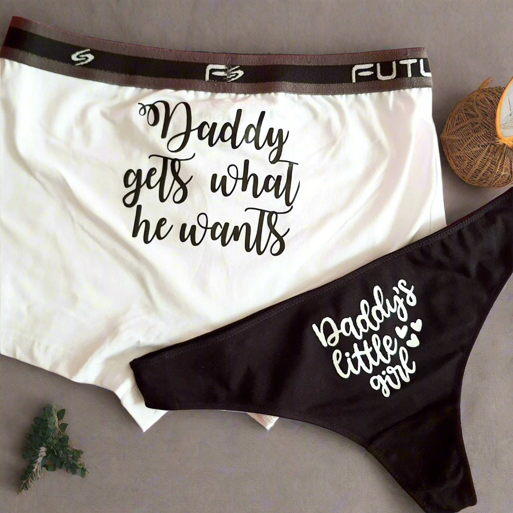 Couple underwear - Daddy's Girl - Etba3lly