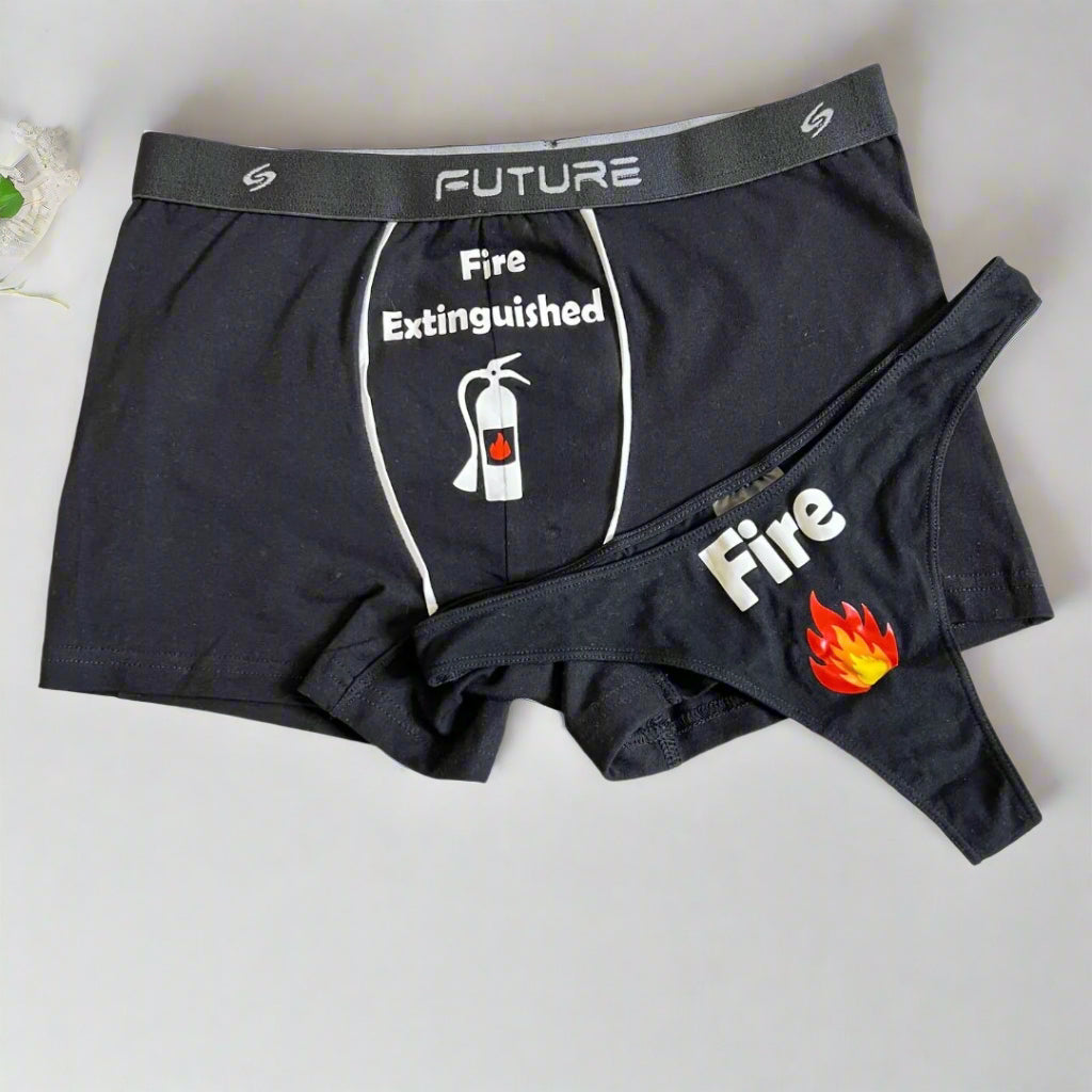 Couple underwear - Fire G - Etba3lly