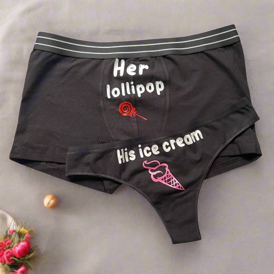 Couple underwear - Lollipop G - Etba3lly