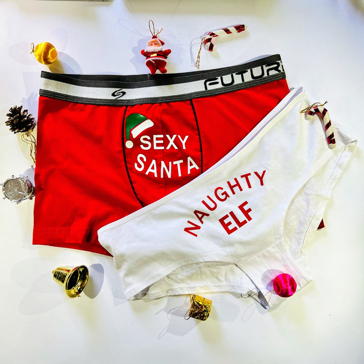 Christmas Couples Matching Underwears