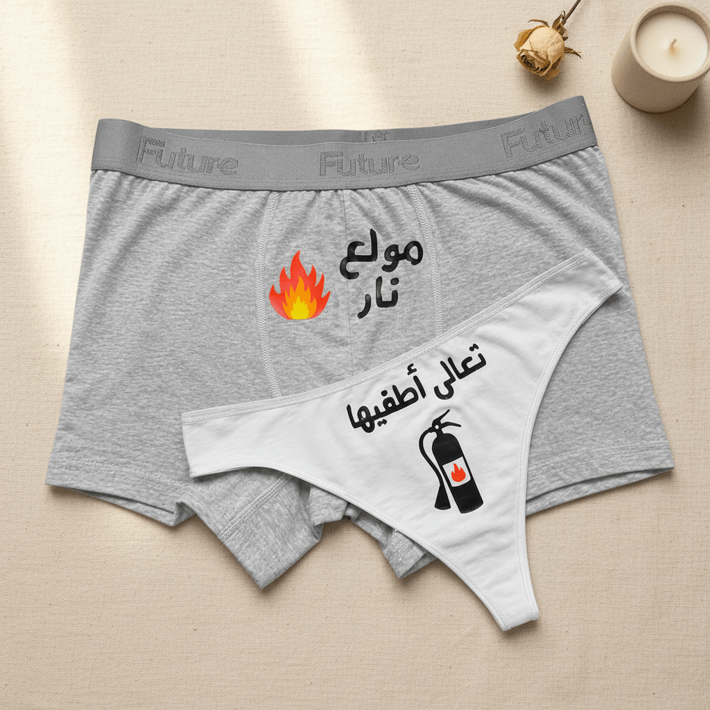 Couple underwear - Fire Control - Etba3lly