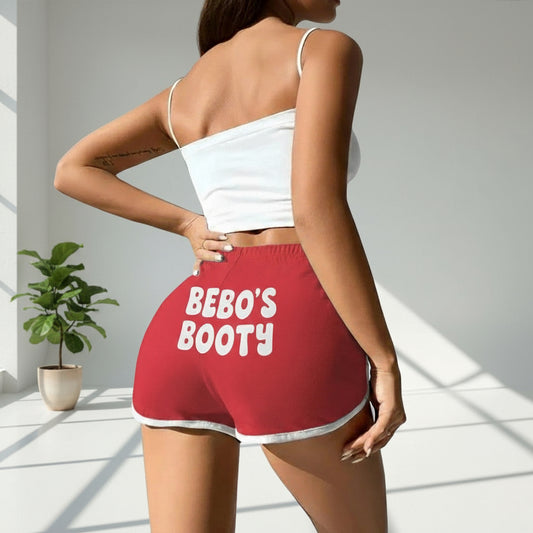 Women hot shorts - Custom Name Booty