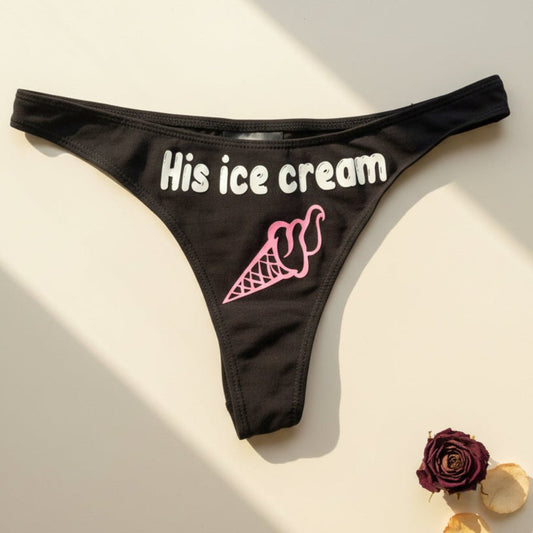 Women lingerie underwear - His Ice Cream - Etba3lly