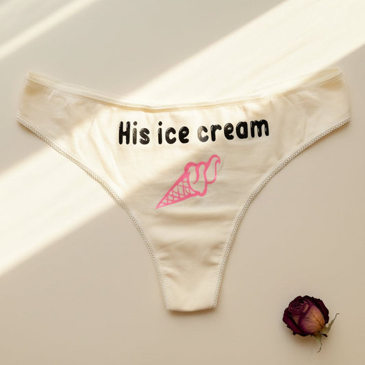 Women lingerie underwear - His Ice Cream - Etba3lly