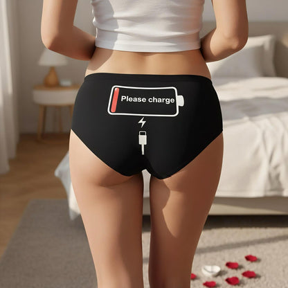 Women lingerie black underwear - Please Charge - Etba3lly