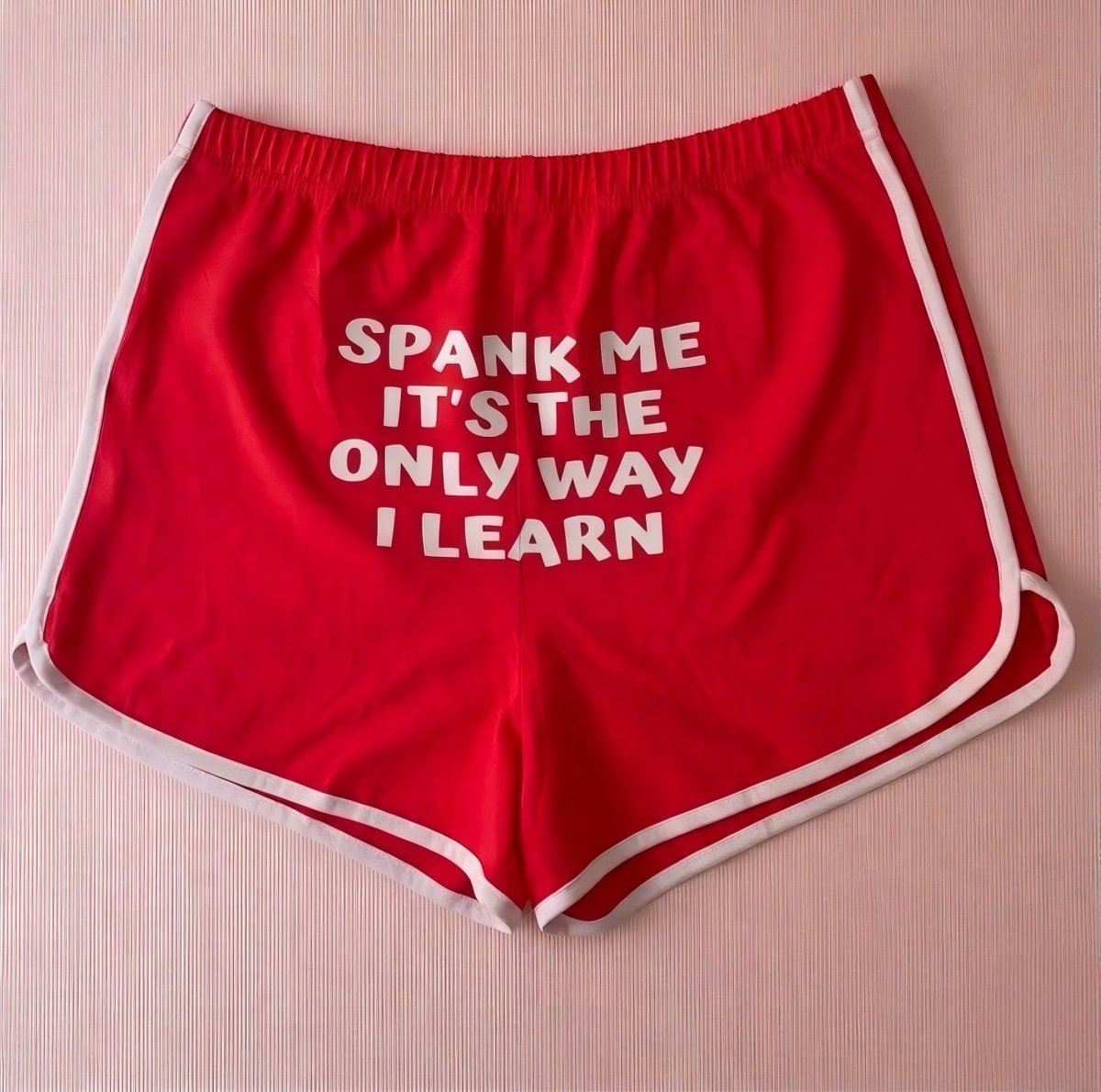 Women red hot shorts - Learning Curve - Etba3lly