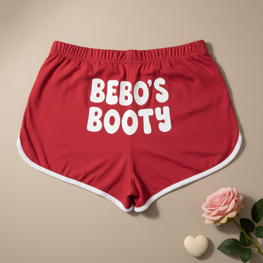 Women hot shorts - Custom Name Booty