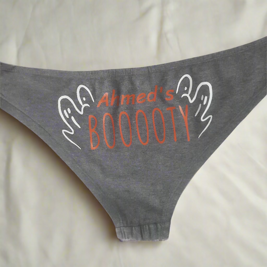 Halloween Undies - Custom Name Booty