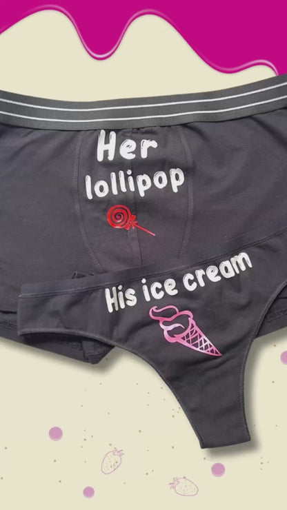 Couple underwear - Lollipop G