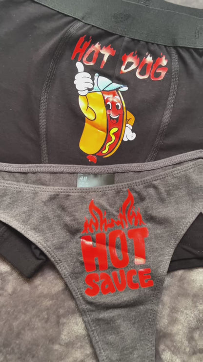 Couple underwear - Hot Dog