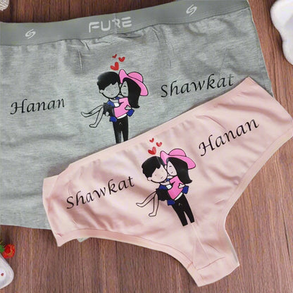 Couple underwear - Cute Couple - Etba3lly