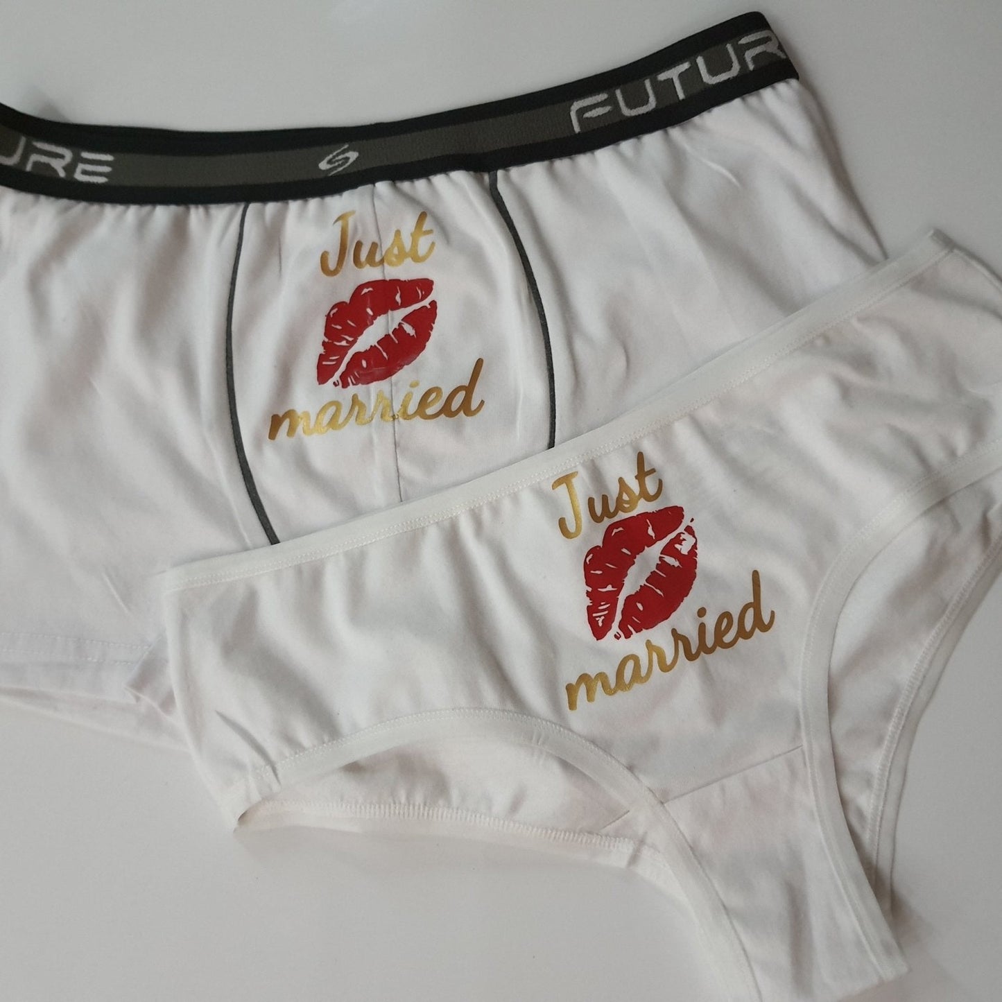 Couple underwear - Just Married/Lips - Etba3lly