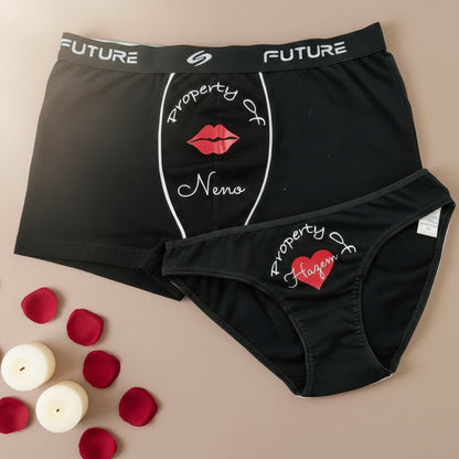 Couple underwear - Property Of - Etba3lly