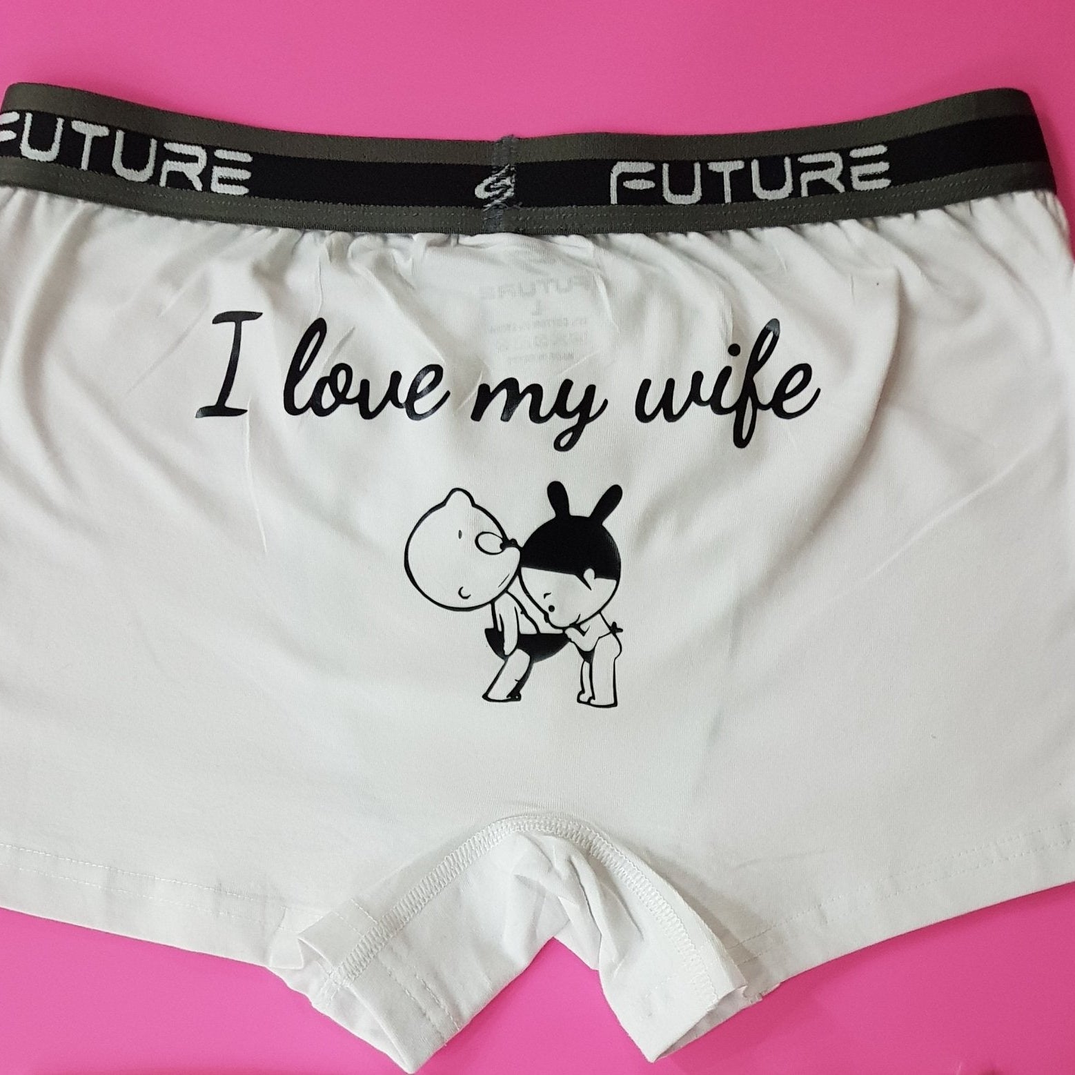Men Underwear - Love My Wife - Etba3lly